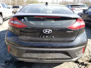 2019 Hyundai Ioniq Limited with VIN KMHC75LDXKU182883, listed as a Copart auction lot 46660655 with 119,968 mi miles and Salvage Title. Bid and sale history available at DreamBid. Image 6.