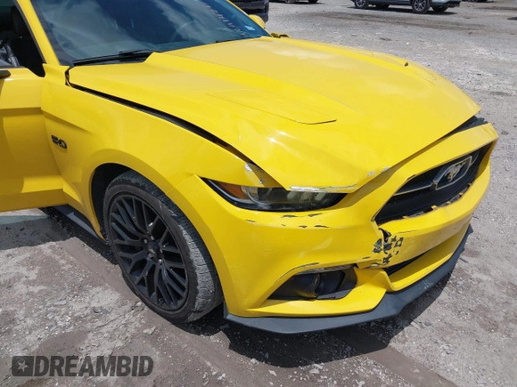 2015 Ford Mustang GT z VIN 1FA6P8CF4F5362399, wystawiony jako IAAI lot #42414261 z przebiegiem 45 823 mil mil oraz . Historia ofert i sprzedaży dostępna na DreamBid. Obrazek 6.