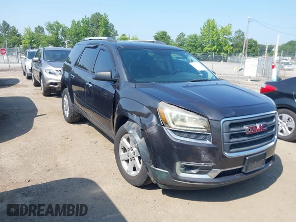 2015 GMC Acadia SLE with VIN 1GKKVNED3FJ283844, listed as a IAAI auction lot 42479717 with 185,574 mi miles and . Bid and sale history available at DreamBid. Image 1.