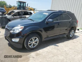 2016 Chevrolet Equinox LT z VIN 2GNALCEK6G1169663, wystawiony jako Copart lot #59579155 z przebiegiem 117 742 mil mil oraz Czysty tytuł • Clean title. Historia ofert i sprzedaży dostępna na DreamBid. Obrazek 1.