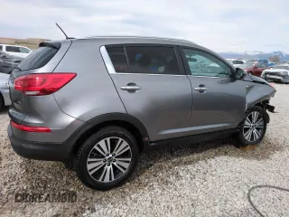 2016 Kia Sportage EX with VIN KNDPCCAC0G7814490, listed as a Copart auction lot 50622045 with 49,400 mi miles and Salvage Title. Bid and sale history available at carsss.com. Image 3.