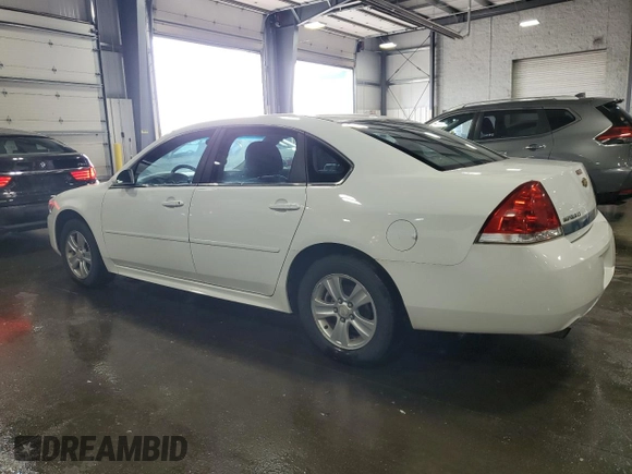 2012 Chevrolet Impala LS Fleet with VIN 2G1WF5E30C1304861, listed as a Copart auction lot 56847725 with 88,306 mi miles and Salvage title. Bid and sale history available at DreamBid. Image 2.