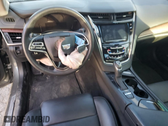 2016 Cadillac CTS Sedan Luxury Collection RWD with VIN 1G6AR5SX2G0108957, listed as a Copart auction lot 46696345 with 94,027 mi miles and Salvage Title. Bid and sale history available at carsss.com. Image 8.