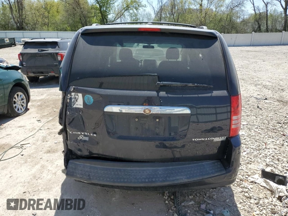 2010 Chrysler Town & Country Touring with VIN 2A4RR5D16AR430825, listed as a Copart auction lot 55941485 with 95,326 mi miles and Non Repairable. Bid and sale history available at DreamBid. Image 6.