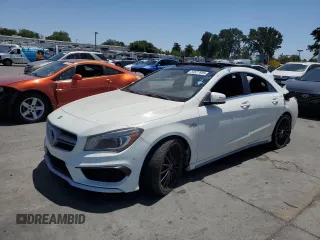 2014 Mercedes-Benz CLA 45 AMG with VIN WDDSJ5CB8EN074492, listed as a Copart auction lot 59527695 with 149,958 mi miles and Salvage title. Bid and sale history available at DreamBid. Image 1.
