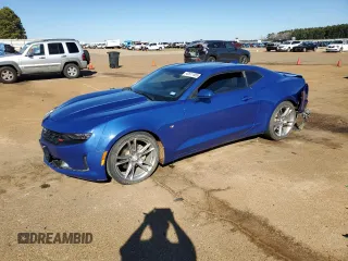 2021 Chevrolet Camaro 1LT with VIN 1G1FB1RS7M0121170, listed as a Copart auction lot 43729715 with 71,035 mi miles and Salvage Title. Bid and sale history available at carsss.com. Image 1.