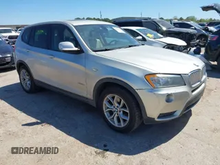 2013 BMW X3 xDrive28i with VIN 5UXWX9C53D0A31087, listed as a IAAI auction lot 41850886 with 142,156 mi miles. Bid and sale history available at carsss.com. Image 1.