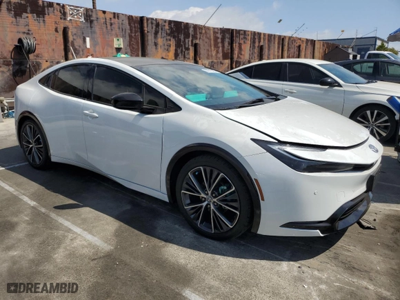 2023 Toyota Prius LE with VIN JTDACAAU4P3002880, listed as a Copart auction lot 50216385 with 63,040 mi miles and Clean Title. Bid and sale history available at carsss.com. Image 4.