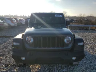 2024 Jeep Wrangler Sport с VIN 1C4PJXKN6RW214949, выставлен на аукционе Copart как лот 83198874 с пробегом 36 851 миль миль и Списание • Salvage title. История ставок и продаж доступна на DreamBid. Изображение 5.