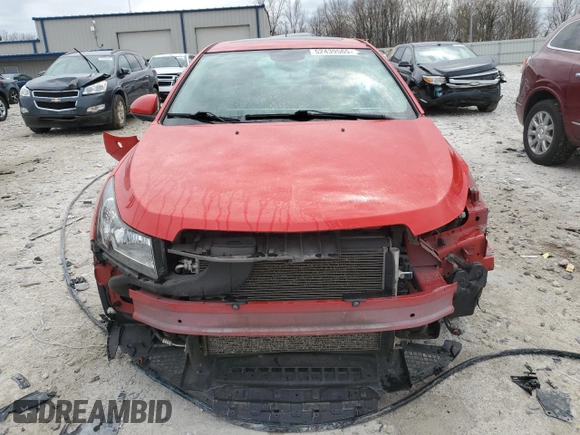 2014 Chevrolet Cruze 2LT with VIN 1G1PE5SB3E7343257, listed as a Copart auction lot 52439565 with 133,074 mi miles and Clean title. Bid and sale history available at DreamBid. Image 5.