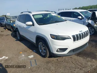 2019 Jeep Cherokee Latitude Plus z VIN 1C4PJLLBXKD308346, wystawiony jako IAAI lot #42146125 z przebiegiem 94 066 mil mil oraz . Historia ofert i sprzedaży dostępna na DreamBid. Obrazek 1.