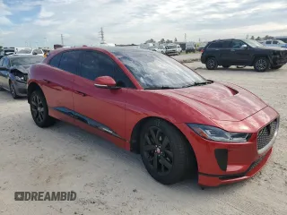 2019 Jaguar I-PACE SE with VIN SADHC2S14K1F72754, listed as a Copart auction lot 83487554 with 0 mi miles and Salvage Title. Bid and sale history available at carsss.com. Image 4.
