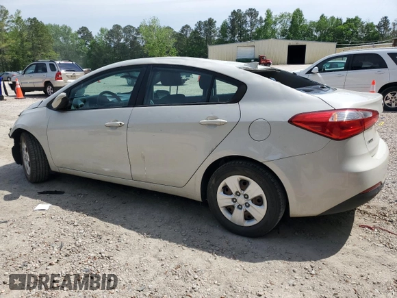 2015 Kia Forte LX with VIN KNAFK4A68F5296702, listed as a Copart auction lot 54503575 with 122,148 mi miles and Clean Title. Bid and sale history available at carsss.com. Image 2.