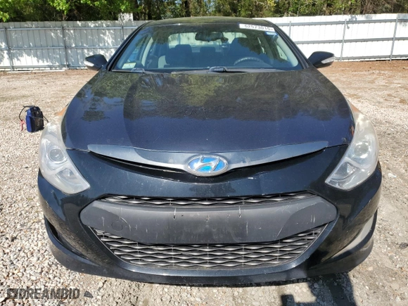 2013 Hyundai Sonata Hybrid with VIN KMHEC4A40DA096181, listed as a Copart auction lot 52573015 with 141,864 mi miles and Salvage Title. Bid and sale history available at carsss.com. Image 5.