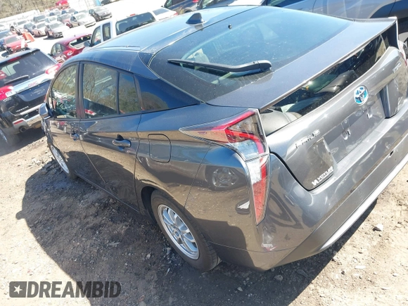 2017 Toyota Prius Two with VIN JTDKBRFU4H3036656, listed as a IAAI auction lot 41823354 with 59,233 mi miles and . Bid and sale history available at carsss.com. Image 3.