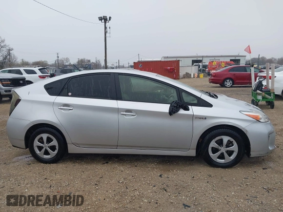2013 Toyota Prius One with VIN JTDKN3DU7D1622829, listed as a IAAI auction lot 42073456 with 93,390 mi miles. Bid and sale history available at carsss.com. Image 13.
