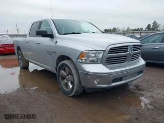 2019 Ram 1500 Classic SLT with VIN 1C6RR7TT7KS530587, listed as a IAAI auction lot 41380585 with 168,208 mi miles. Bid and sale history available at carsss.com. Image 1.