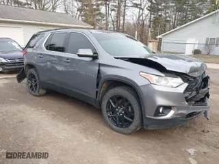 2019 Chevrolet Traverse LT Cloth with VIN 1GNERGKW9KJ276624, listed as a IAAI auction lot 41683227 with 63,301 mi miles. Bid and sale history available at carsss.com. Image 1.
