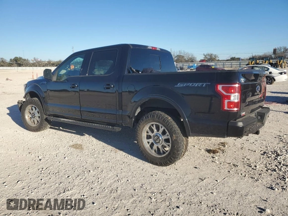 2020 Ford F-150 XL with VIN 1FTEW1CP8LKE04286, listed as a Copart auction lot 41620595 with 27,572 mi miles and Salvage Title. Bid and sale history available at carsss.com. Image 2.
