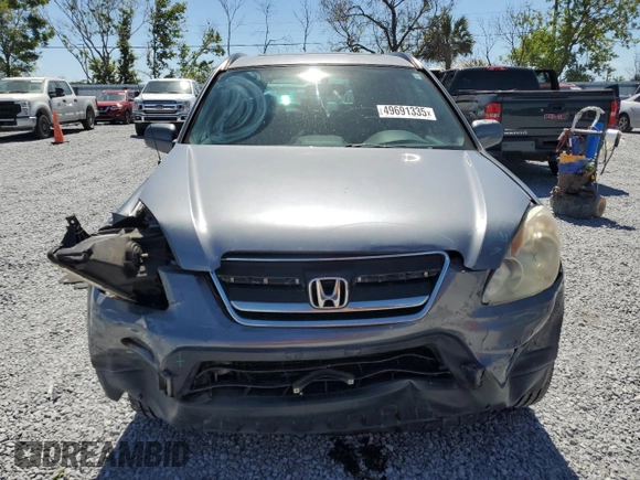 2005 Honda CR-V EX SE with VIN SHSRD78945U304585, listed as a Copart auction lot 49691335 with 144,532 mi miles and Salvage Title. Bid and sale history available at carsss.com. Image 5.