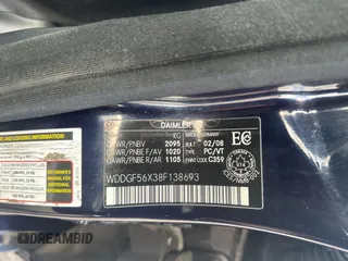 2008 Mercedes-Benz C 350 Sport with VIN WDDGF56X38F138693, listed as a Copart auction lot 53344655 with 187,318 mi miles and Clean Title. Bid and sale history available at DreamBid. Image 10.