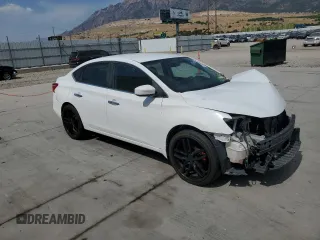 2017 Nissan Sentra S with VIN 3N1AB7AP8HY323347, listed as a Copart auction lot 65266235 with Not provided miles and Salvage title. Bid and sale history available at DreamBid. Image 4.