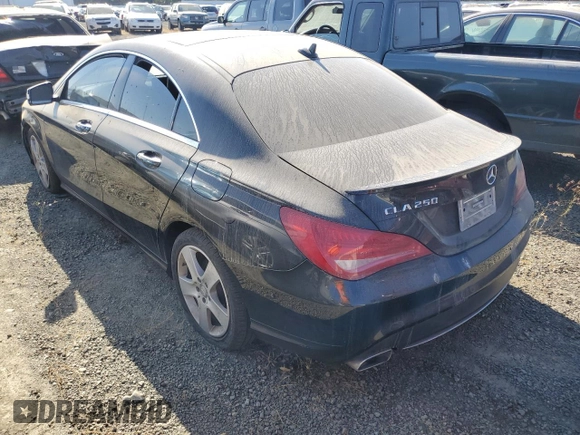 2015 Mercedes-Benz CLA 250 with VIN WDDSJ4EB2FN272655, listed as a Copart auction lot 64107383 with Not Provided miles and . Bid and sale history available at DreamBid. Image 2.
