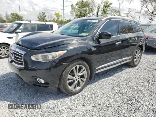 2015 Infiniti QX60 with VIN 5N1AL0MN8FC512416, listed as a Copart auction lot 50544845 with 159,327 mi miles and Salvage Title. Bid and sale history available at DreamBid. Image 1.