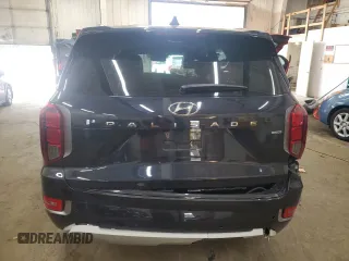 2021 Hyundai Palisade Limited with VIN KM8R5DHE1MU207961, listed as a Copart auction lot 56989515 with 36,416 mi miles and Salvage title. Bid and sale history available at DreamBid. Image 6.
