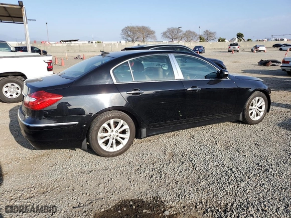 2012 Hyundai Genesis 3.8L with VIN KMHGC4DD7CU203986, listed as a Copart auction lot 50002945 with NaN miles and Salvage Title. Bid and sale history available at carsss.com. Image 3.