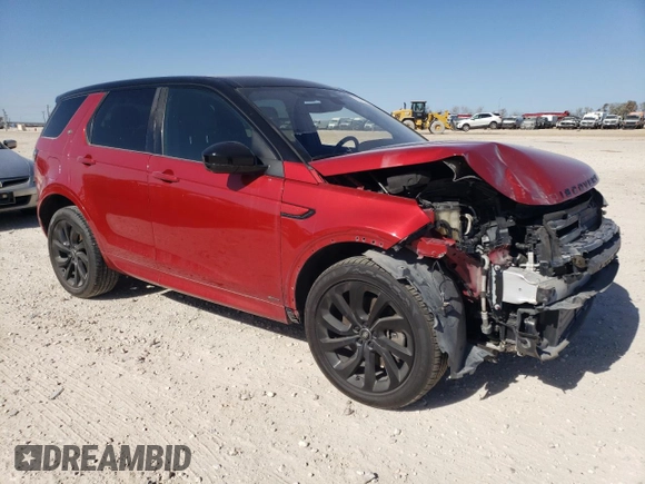 2021 Land Rover Discovery Sport SE R-Dynamic with VIN SALCL2FX5MH898468, listed as a Copart auction lot 86905244 with 47,973 mi miles and Salvage Title. Bid and sale history available at carsss.com. Image 4.