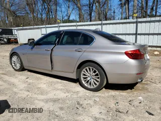 2016 BMW 5 Series 528i with VIN WBA5A5C5XGG349916, listed as a Copart auction lot 49257855 with 81,369 mi miles and Salvage Title. Bid and sale history available at carsss.com. Image 2.