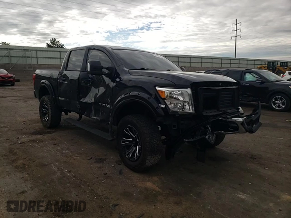 2022 Nissan Titan SV with VIN 1N6AA1ED2NN103267, listed as a Copart auction lot 68942064 with 55,119 mi miles and Salvage title. Bid and sale history available at DreamBid. Image 11.