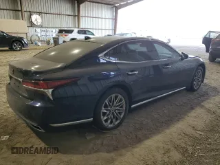 2019 Lexus LS with VIN JTHB51FF0K5007269, listed as a Copart auction lot 75622894 with 87,410 mi miles and Salvage Title. Bid and sale history available at carsss.com. Image 3.