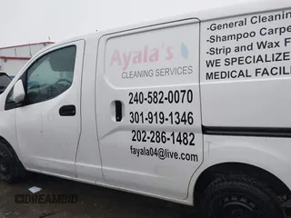 2015 Nissan NV200 SV with VIN 3N6CM0KN6FK713784, listed as a IAAI auction lot 41834734 with 190,056 mi miles. Bid and sale history available at carsss.com. Image 14.