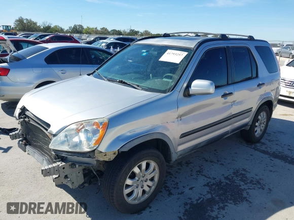 2005 Honda CR-V EX z VIN JHLRD78885C035912, wystawiony jako IAAI lot #41793257 z przebiegiem 211 694 mil mil oraz . Historia ofert i sprzedaży dostępna na DreamBid. Obrazek 2.