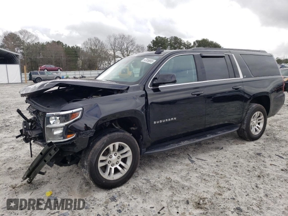 2020 Chevrolet Suburban LT z VIN 1GNSCHKCXLR151344, wystawiony jako Copart lot #47859995 z przebiegiem 232 988 mil mil oraz Szkoda całkowita • Salvage title. Historia ofert i sprzedaży dostępna na DreamBid. Obrazek 1.
