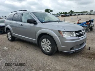 2019 Dodge Journey SE Value with VIN 3C4PDCABXKT810259, listed as a Copart auction lot 54509535 with 153,807 mi miles and Salvage Title. Bid and sale history available at DreamBid. Image 4.