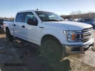 2020 Ford F-150 XL with VIN 1FTFW1E44LKD54431, listed as a Copart auction lot 43470415 with 177,805 mi miles and Salvage Title. Bid and sale history available at carsss.com. Image 4.