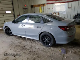 2025 Honda Civic Sport with VIN 2HGFE2F57SH505527, listed as a Copart auction lot 54963955 with 11,408 mi miles and Salvage title. Bid and sale history available at DreamBid. Image 2.
