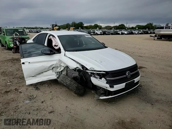 2024 Volkswagen Jetta Sport with VIN 3VWBM7BU6RM007967, listed as a Copart auction lot 57858955 with 14,088 mi miles and Salvage title. Bid and sale history available at DreamBid. Image 13.