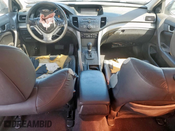 2010 Acura TSX with VIN JH4CU2F68AC023002, listed as a Copart auction lot 48956315 with 223,827 mi miles and Salvage Title. Bid and sale history available at carsss.com. Image 8.