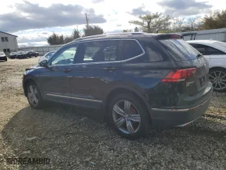 2018 Volkswagen Tiguan SEL Premium with VIN 3VV4B7AX8JM004295, listed as a Copart auction lot 43994875 with 53,569 mi miles and Salvage Title. Bid and sale history available at carsss.com. Image 2.