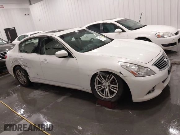 2013 Infiniti G37 x z VIN JN1CV6AR1DM769199, wystawiony jako IAAI lot #41580314 z przebiegiem 115 845 mil mil oraz . Historia ofert i sprzedaży dostępna na DreamBid. Obrazek 1.