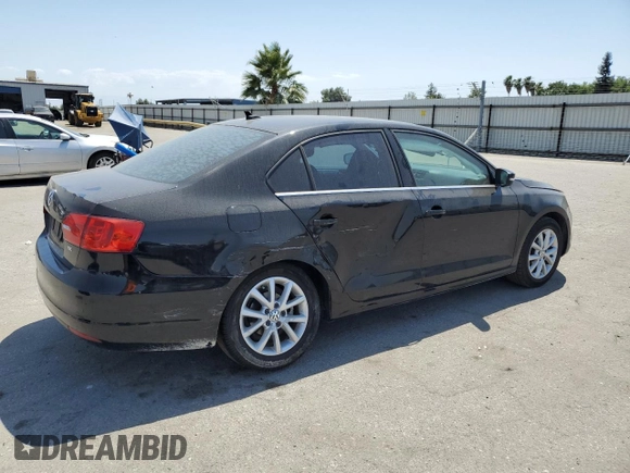 2014 Volkswagen Jetta SE with VIN 3VWD17AJ0EM268515, listed as a Copart auction lot 59977225 with 163,365 mi miles and Salvage title. Bid and sale history available at DreamBid. Image 3.