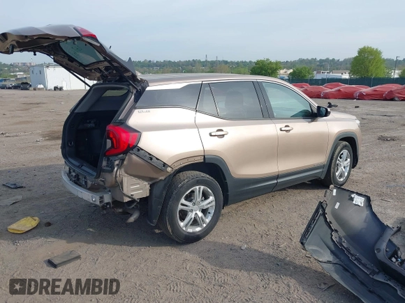 2019 GMC Terrain SLE with VIN 3GKALMEVXKL128523, listed as a IAAI auction lot 42119126 with 82,569 mi miles and . Bid and sale history available at DreamBid. Image 4.