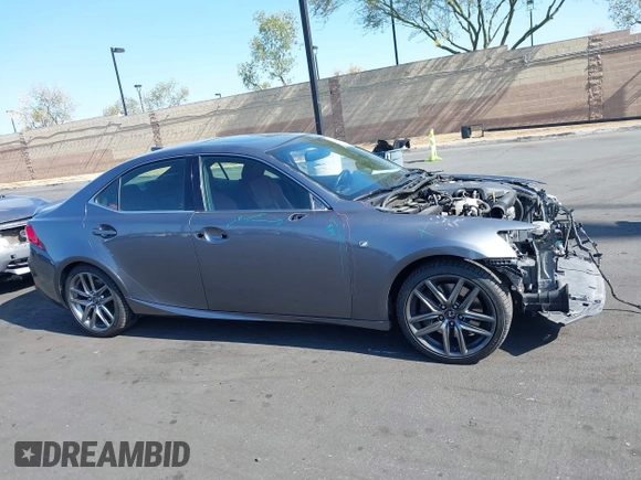 2016 Lexus IS 200t with VIN JTHBA1D21G5032765, listed as a IAAI auction lot 42139459 with 57,587 mi miles and . Bid and sale history available at DreamBid. Image 14.