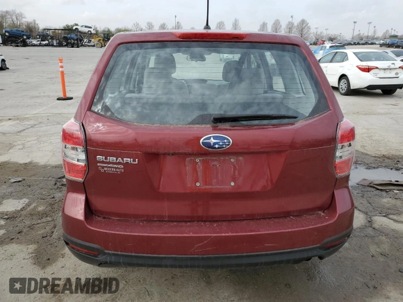2015 Subaru Forester 2.5i with VIN JF2SJAAC5FG803988, listed as a Copart auction lot 49495075 with 154,119 mi miles and Salvage Title. Bid and sale history available at carsss.com. Image 6.