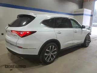 2022 Acura MDX w/Technology Package with VIN 5J8YD9H46NL003009, listed as a Copart auction lot 44275125 with 62,194 mi miles and Salvage Title. Bid and sale history available at carsss.com. Image 3.