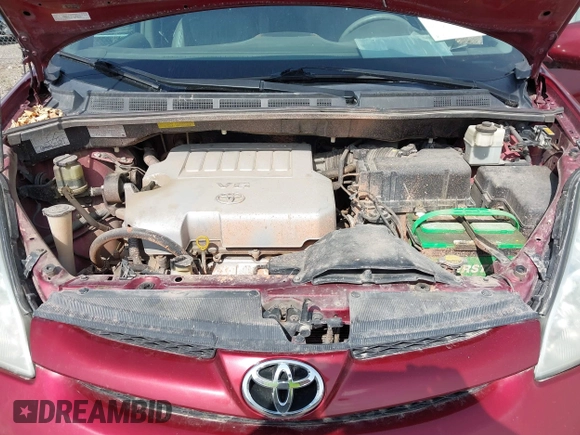 2008 Toyota Sienna XLE with VIN 5TDBK22C58S013745, listed as a IAAI auction lot 42565533 with 200,629 mi miles and . Bid and sale history available at DreamBid. Image 10.